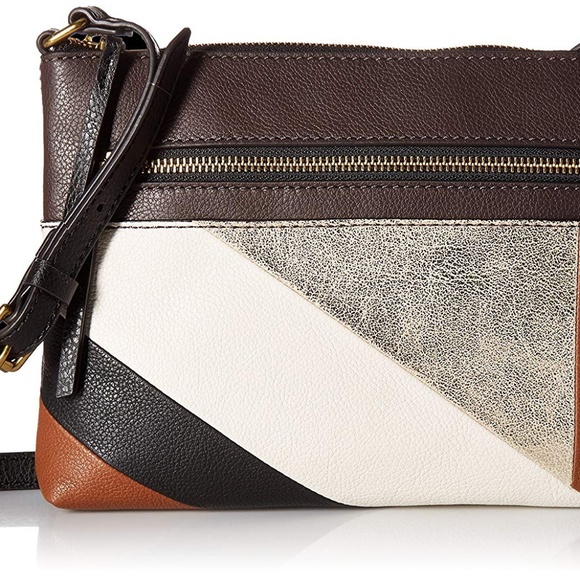 Fossil Handbags - Fossil Fiona Crossbody Metallic NWT